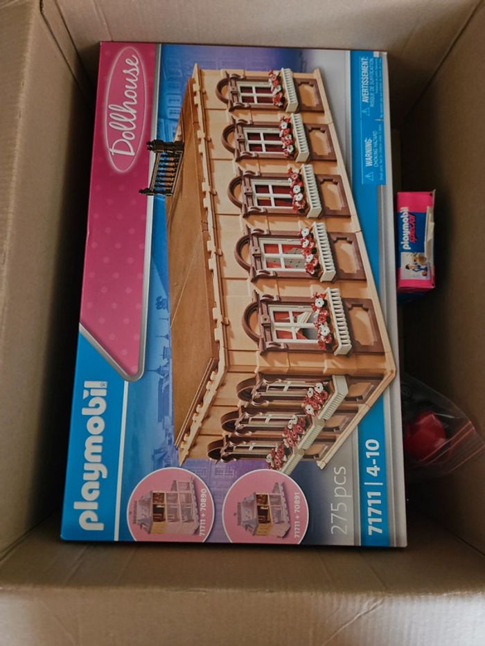 Etage supplémentaire pour maison playmobil