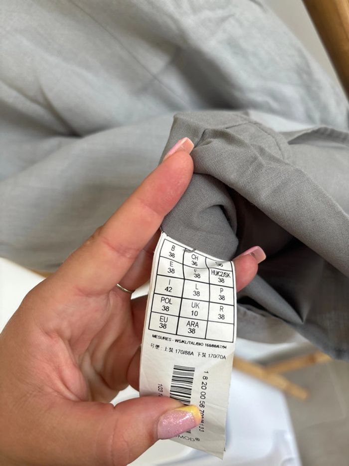 Robe grise vintage années 2000 promod taille M/38 - photo numéro 8