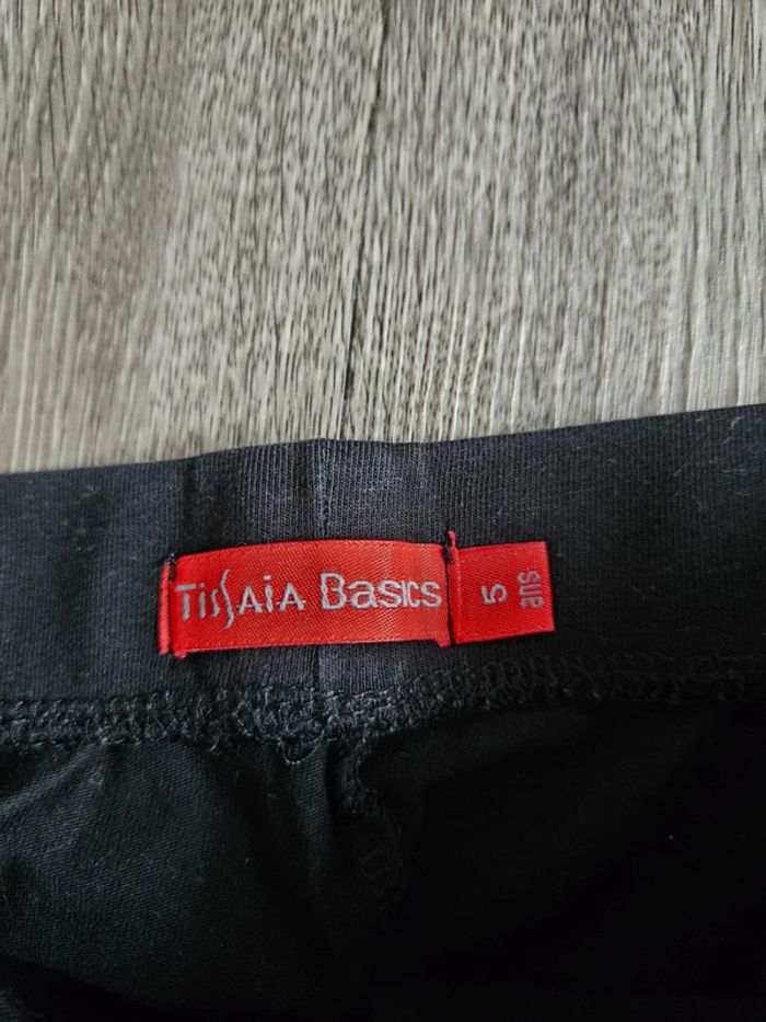 Ensemble short fille bleu et noir taille 5 ans - photo numéro 4