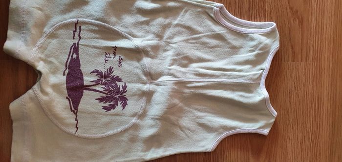 combishort ete 6 mois orchestra vert pomme - photo numéro 3