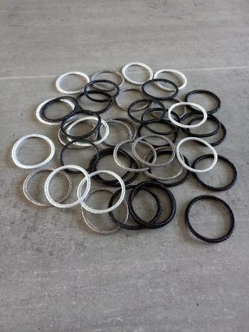 lot de 41 élastiques pour cheveux