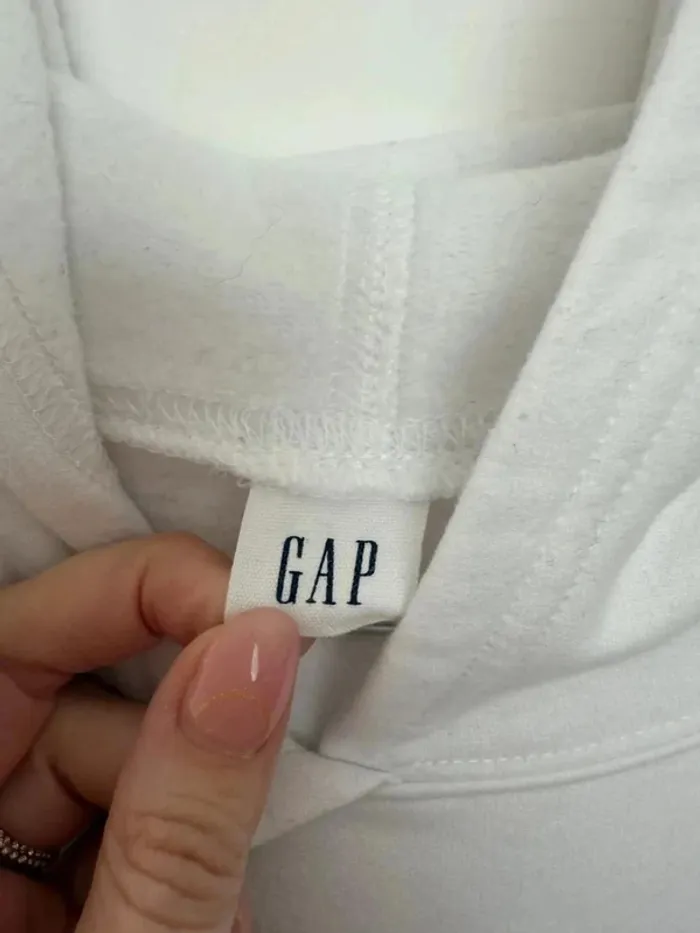 Sweat Gap drapeau USA femme blanc taille S - photo numéro 3