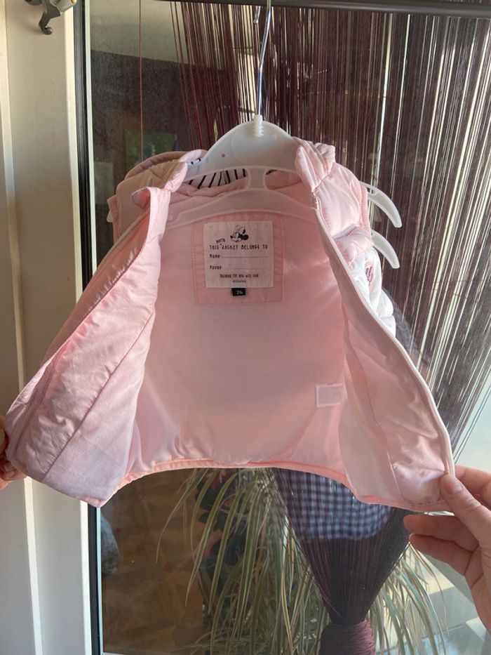 Doudoune sans manches avec capuche 6-9 MOIS CetA - photo numéro 2