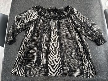 H&M - blouse oversize manche trois quart