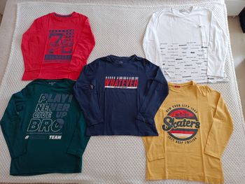 Lot de 5 tee-shirts garçon Kiabi Tape à l'oeil – 9/10 ans