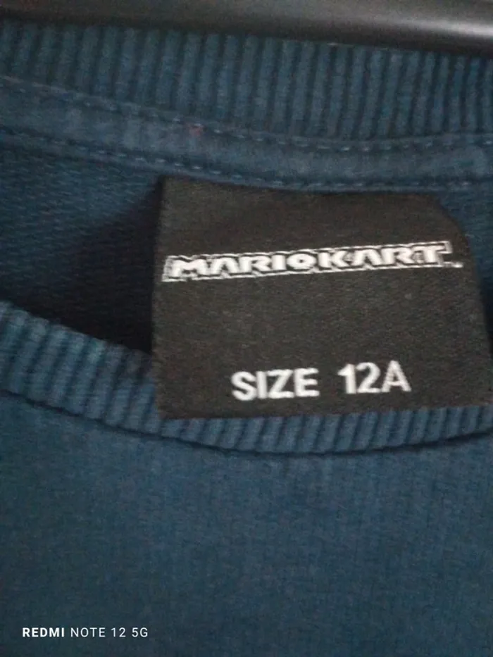 Sweat Mario Kart taille 12 ans - photo numéro 3