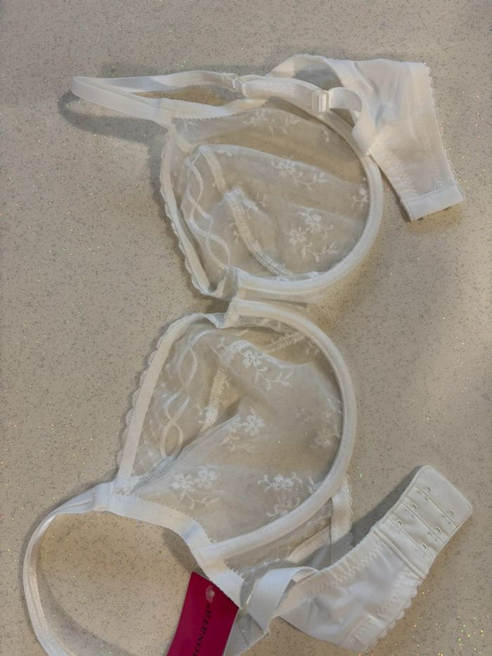 Magnifique soutien gorge neuf blanc Passionata taille 85E - photo numéro 7