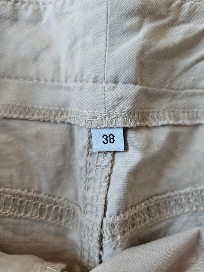 Jupe beige taille 38 - photo numéro 2