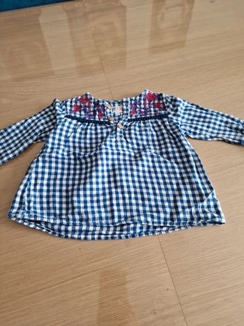 Blouse bleu
