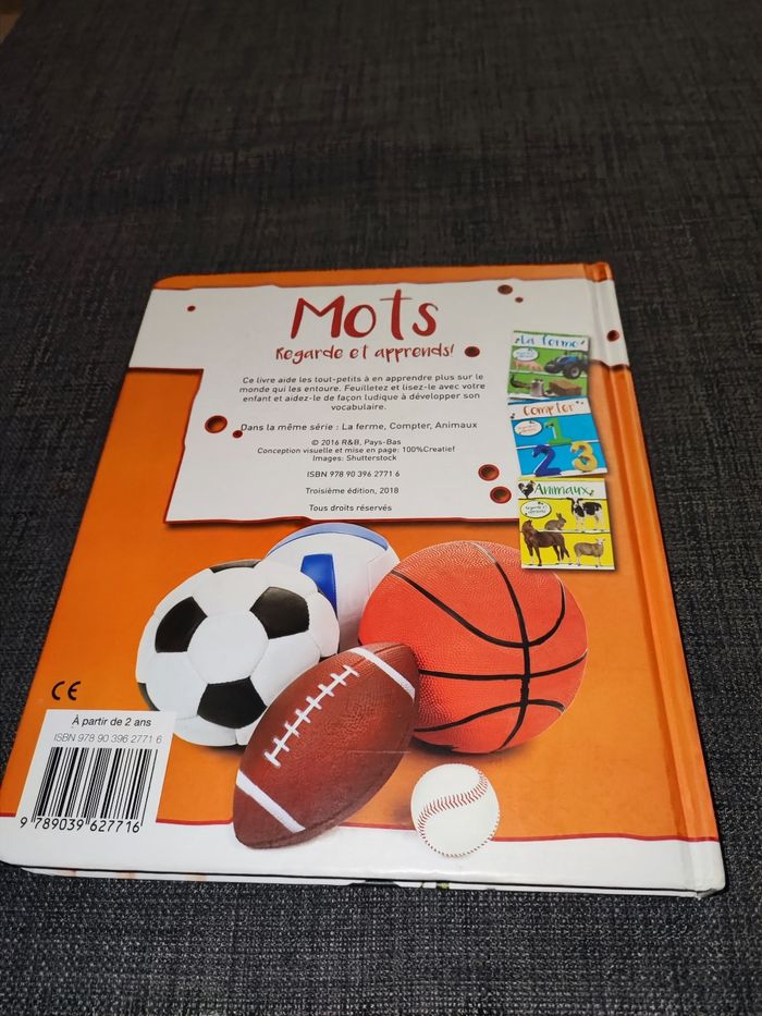 Livre cartonné " mots" - photo numéro 3