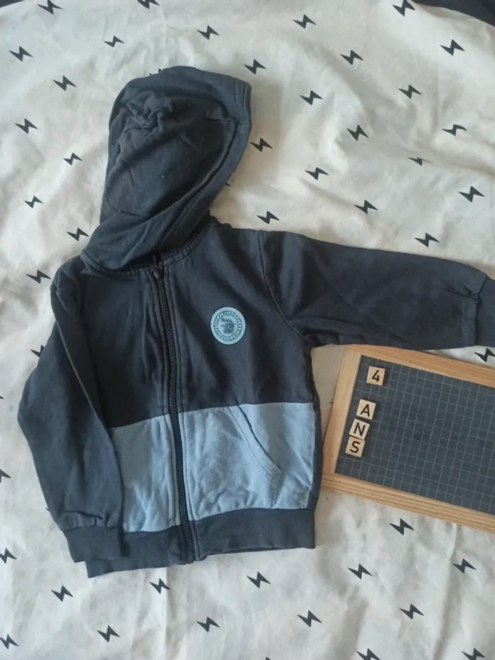Lot gilet idéal crèche-école / taille 4 ans / tbe - be - photo numéro 4