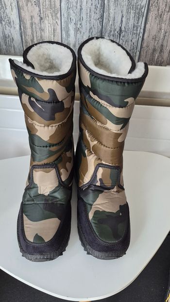 Bottes après-ski camouflage ALASKA