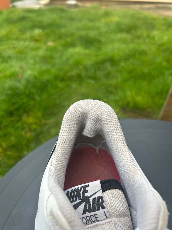 Basket Nike Air Force 1 Low React White / Red – Taille 42 - photo numéro 3