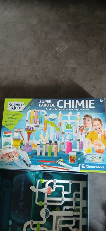 Super labo de chimie jeu scientifique