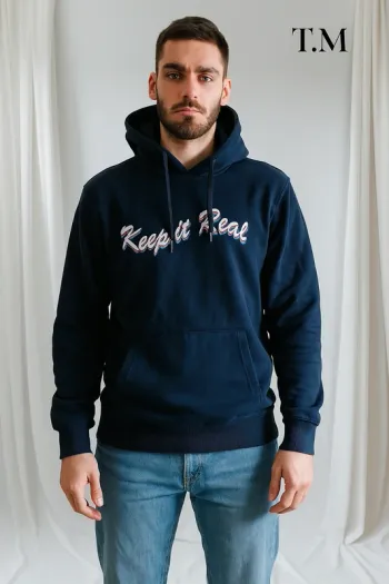 Sweat à capuche homme T.M neuf