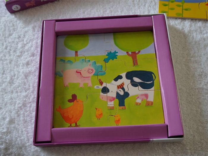 Puzzle Duoanimo en bois (3 puzzles) Djeco pour enfants (3 ans +) - photo numéro 6