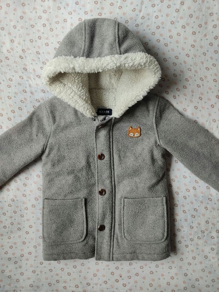 Manteau chaud polaire mixte Kiabi - Taille 36 mois - Très bon état