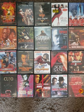 Collection lot DVD 