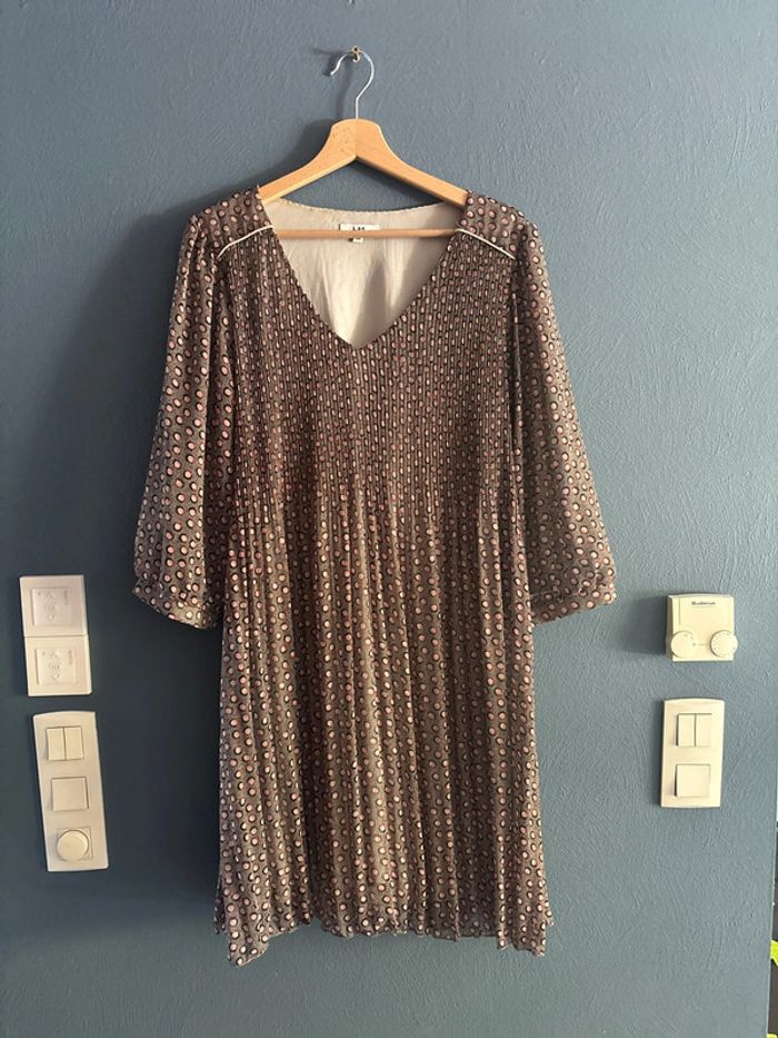 Robe fluide taille 43 avec doublure