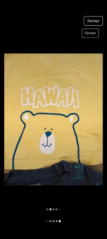 T-shirts été 12 mois