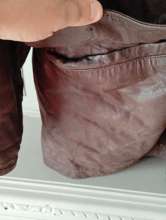 Veste longue cuir Redskins xxl - photo numéro 5