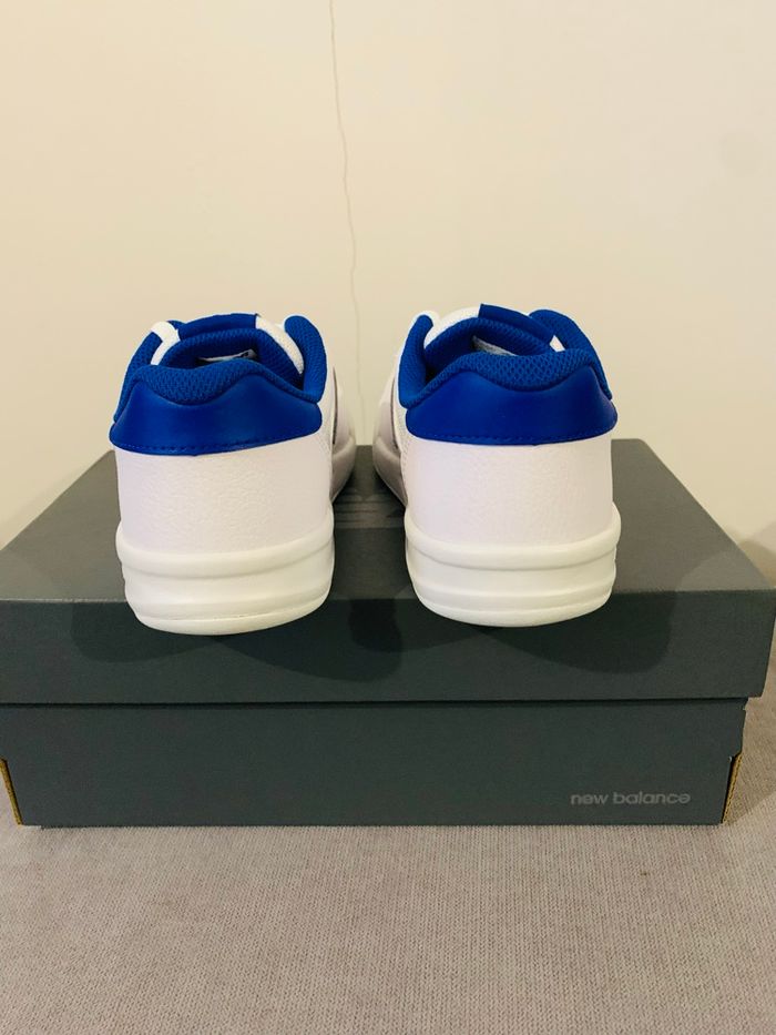 Basket new balance 300 blanc et bleu - photo numéro 7