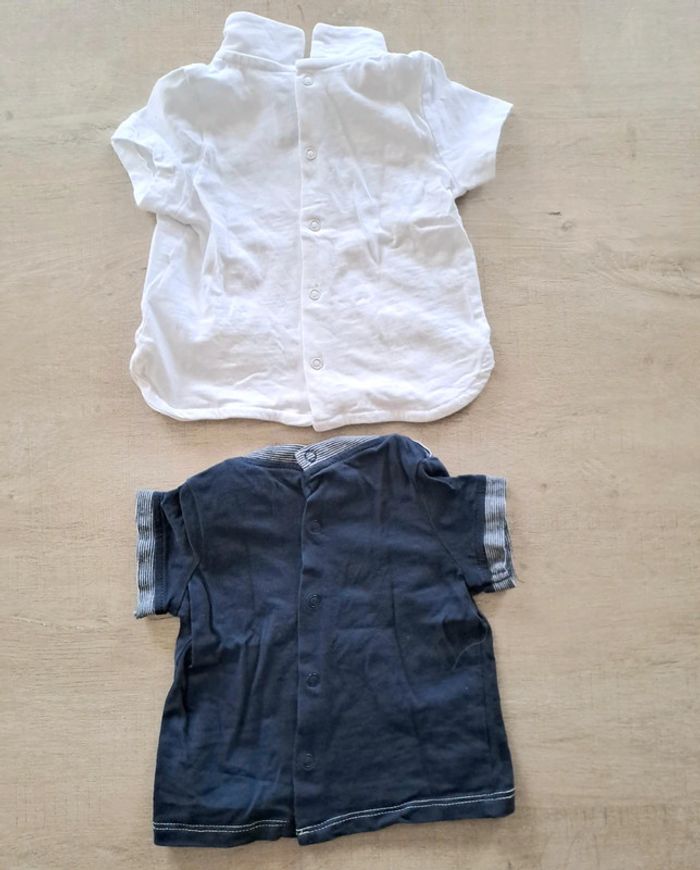 Lot deux tshirt sergent major 6 mois - photo numéro 4