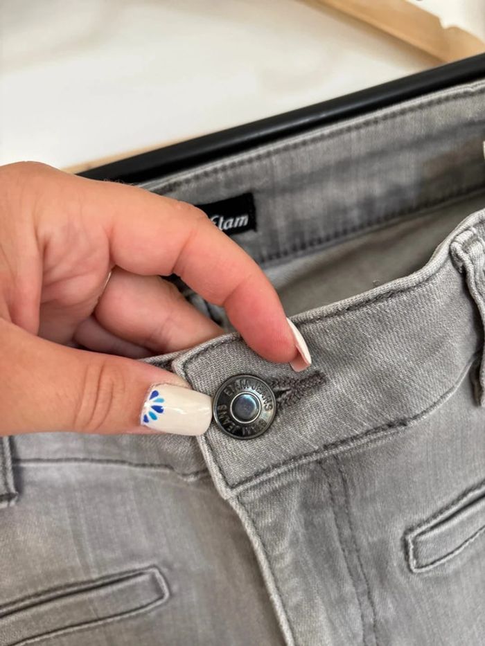 Jean skinny gris Etam taille 38 - photo numéro 4