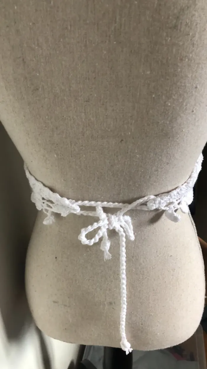 Top crochet ou haut maillot bain - photo numéro 3