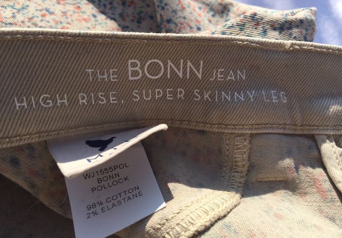 Jean skinny effet peint taille haute MIH Bonn T36 - photo numéro 5