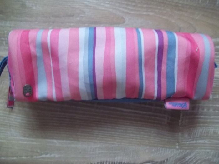 Trousse rose rayée Diddl - photo numéro 4