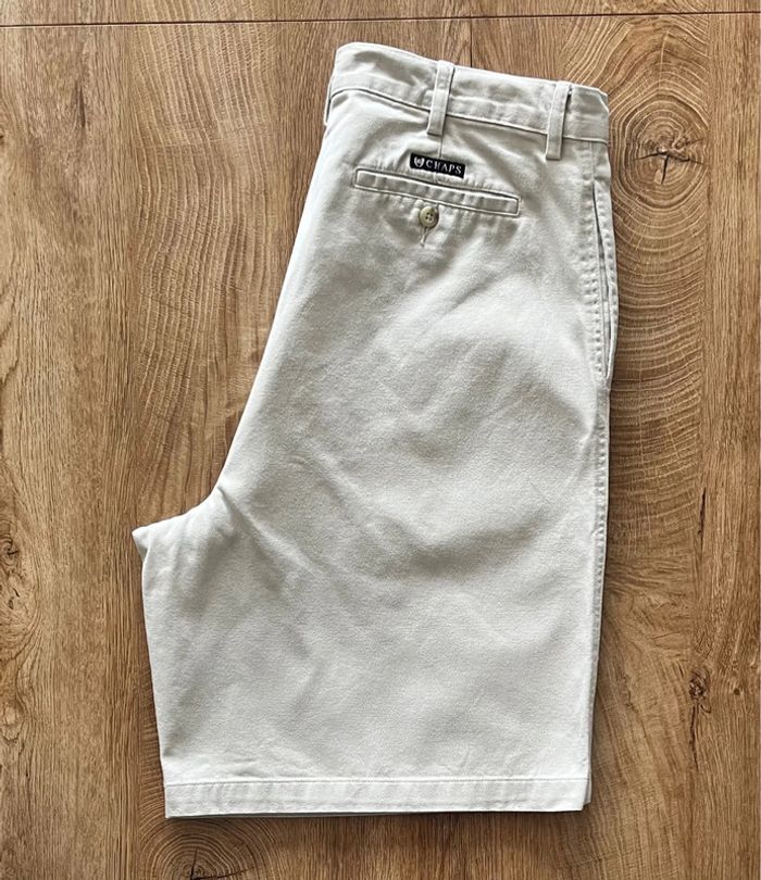 Short crème Chaps pour homme, taille W 36 (46 taille française) - photo numéro 3