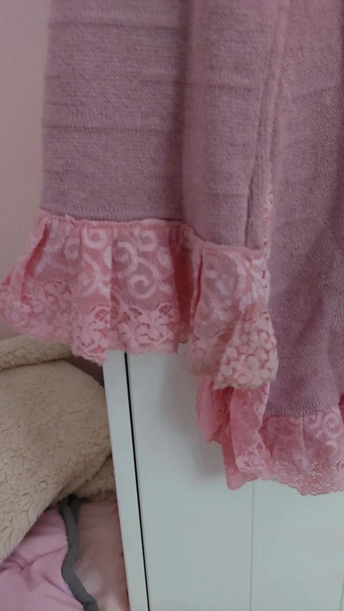 Superbe pull tunique vintage Carolina taille 2 - photo numéro 10