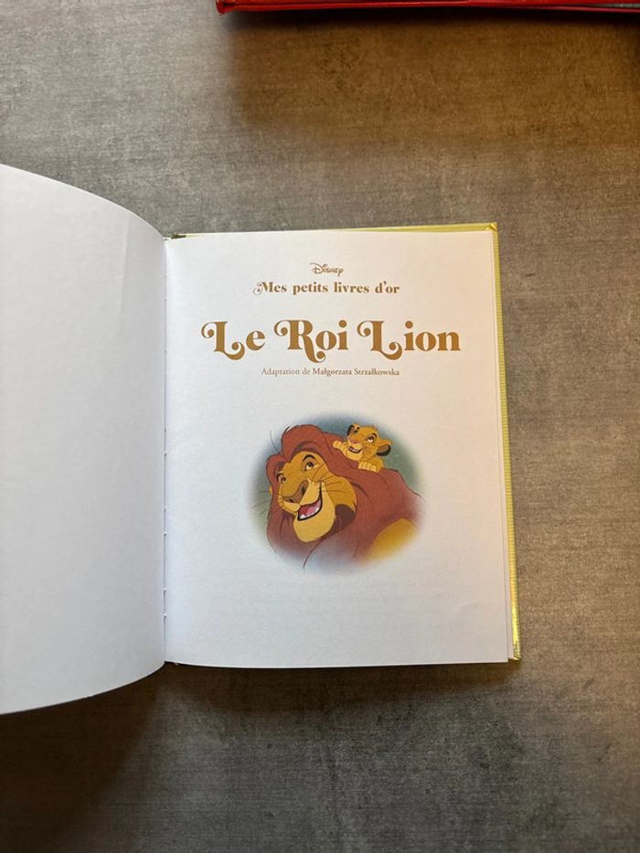 Livre Disney, mes Petit livre d’or le Roi Lion - photo numéro 2