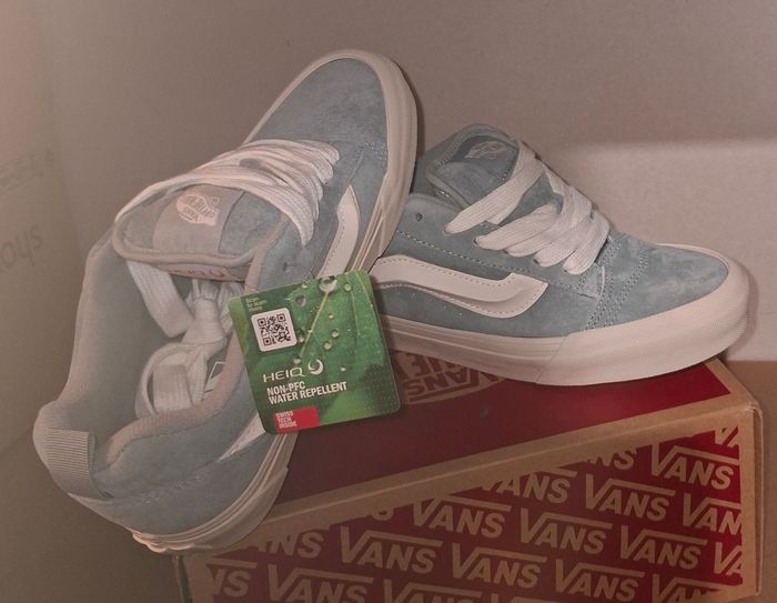 Vans knu skool bleu gris 36.5 23cm