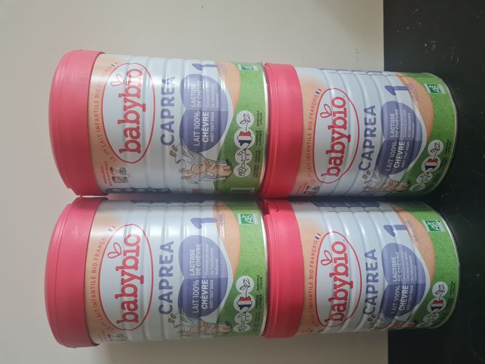 Lot 4 boites 800g Babybio Caprea 1er age 