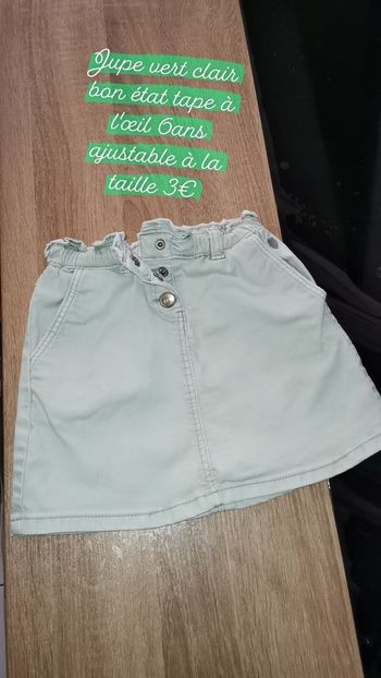 Jupe en jean tape à l'œil 6ans