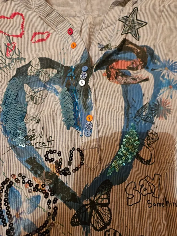 Chemise longue Desigual - photo numéro 5