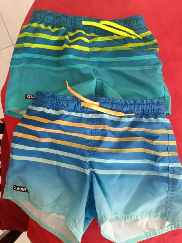 Lot de 2 short de bain 4 5 ans
