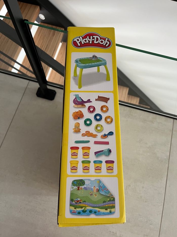 Table de création play doh pâte a modeler - photo numéro 4