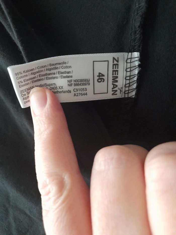 Legging court noir 46 - photo numéro 2