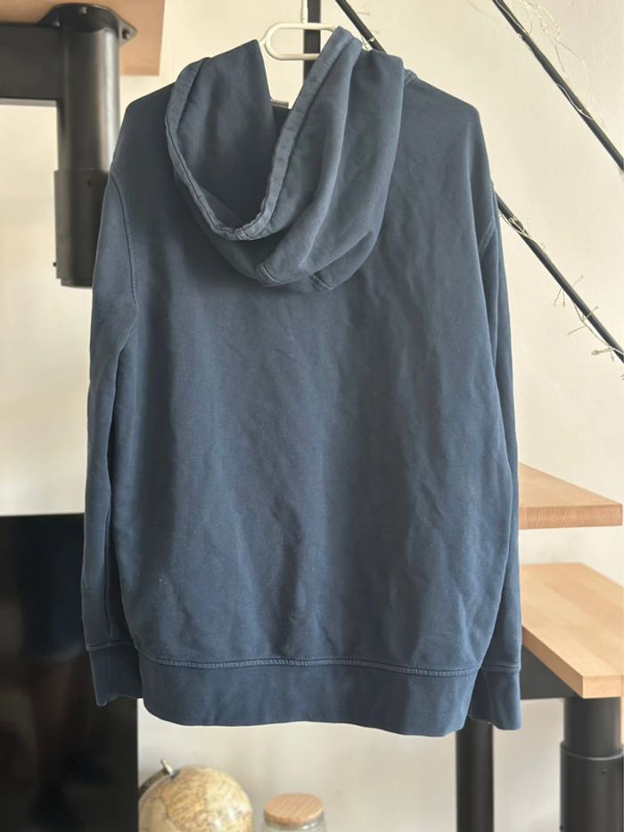 Sweat zippé à capuche Timberland bleu marine - Taille L - photo numéro 2