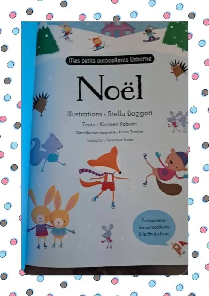 Cahier autocollant noël - photo numéro 3