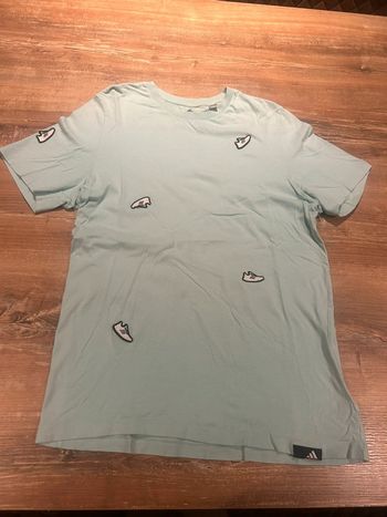 Tee shirt adidas bleu clair taille M