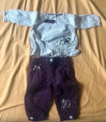 Ensemble lulu castagnette