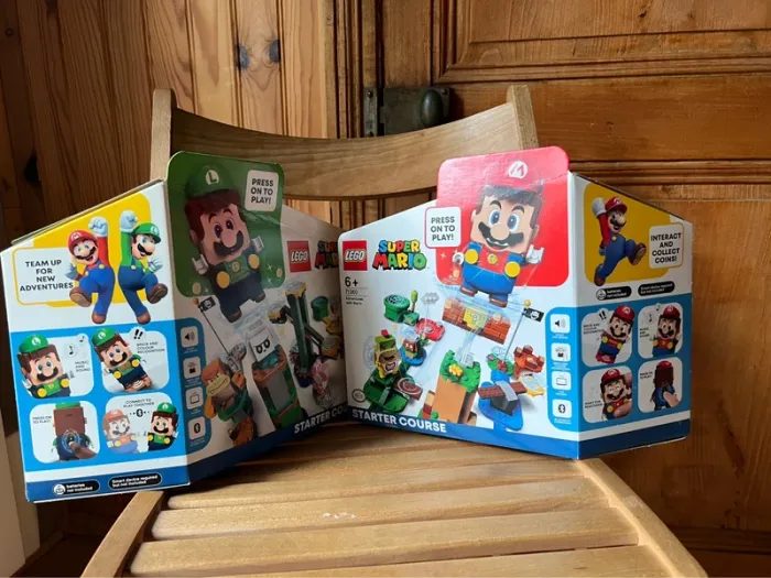 Lot lego starter mario et luigi super mario 71360 et 71387 - photo numéro 2
