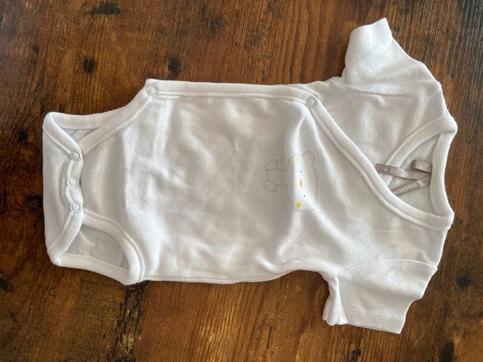 Lot de 6 bodies blancs à manches courtes - photo numéro 6