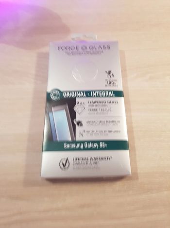 Verre trempé Samsung Galaxy S8+