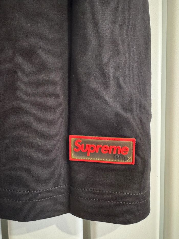 Tee shirt noir Supreme Taille M - photo numéro 5