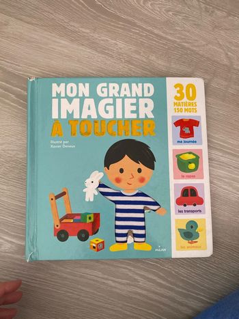 Grand imagier à toucher
